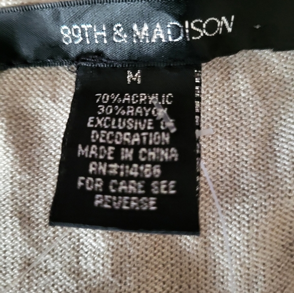 NEW 89th & Madison Cardigan Size medium - Picture 5 of 5